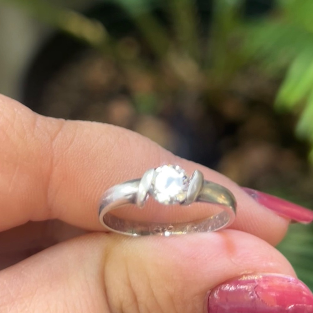 Sterling Silver CZ Ring - Picture 3 of 6